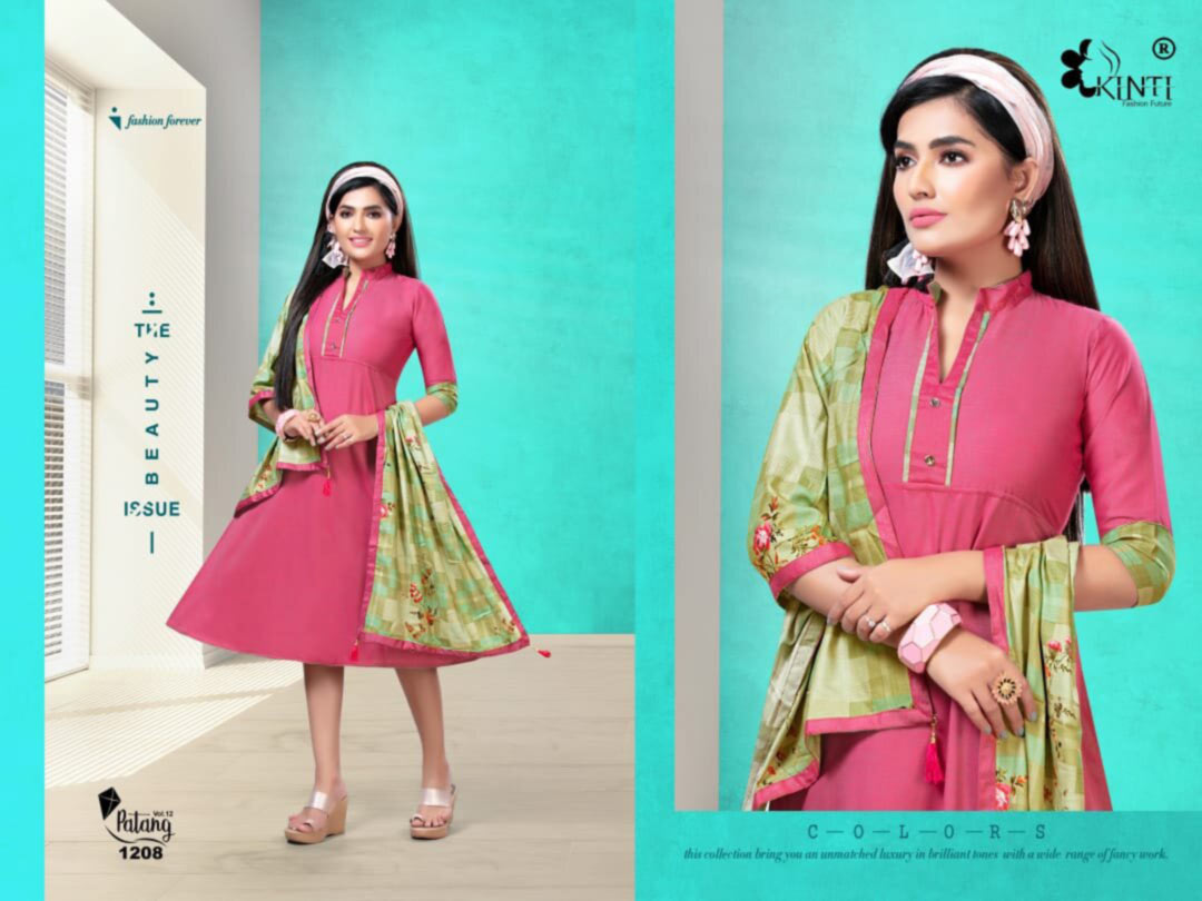 Kinti Design Patang Vol-12 Stroll Kurti Catalog Kinti Design Patang Vol-12 Stroll Kurti Catalog